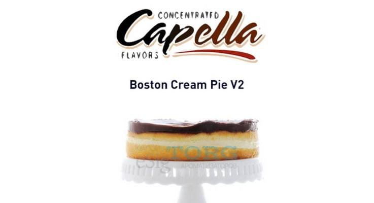 Изображение Ароматизатор Capella Boston Cream Pie V2 Ароматизатор Capella Boston Cream Pie V2